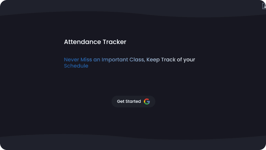 Attendance Tracker screenshot