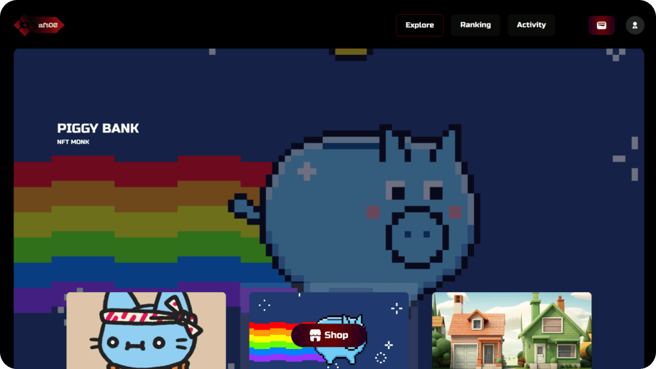 nftOS screenshot
